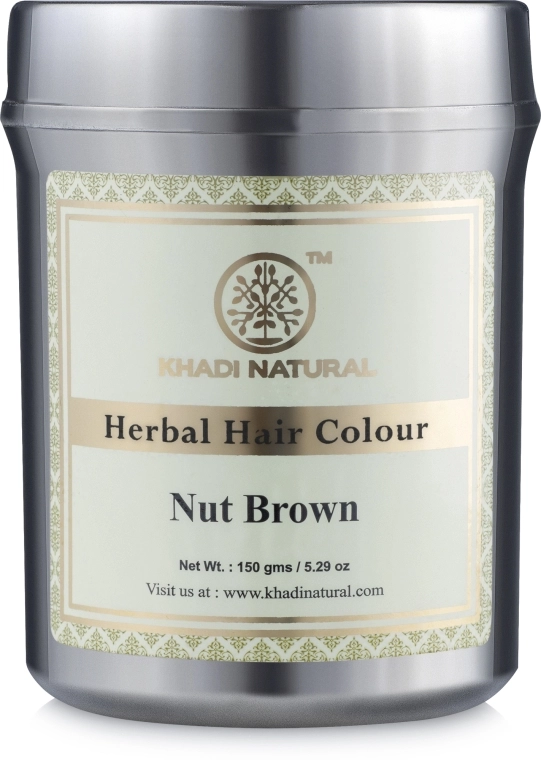 Khadi Natural Аюрведична фарба для волосся на основі хни Herbal Hair Colour - фото N1