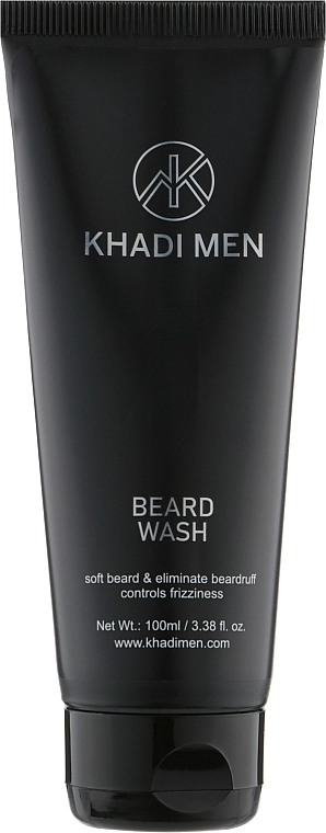 Khadi Natural Натуральний аюрведичний антибактеріальний гель для миття бороди Khadi Men Beard Wash - фото N1