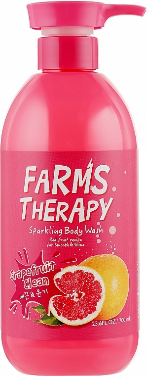 Farms Therapy Гель для душа "Грейпфрут" Sparkling Body Wash Grapefruit - фото N1