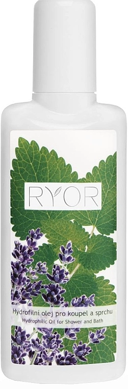 Ryor Олія для душу з лавандою і мелісою Herbal Spa Oil For Shower And Bath - фото N1