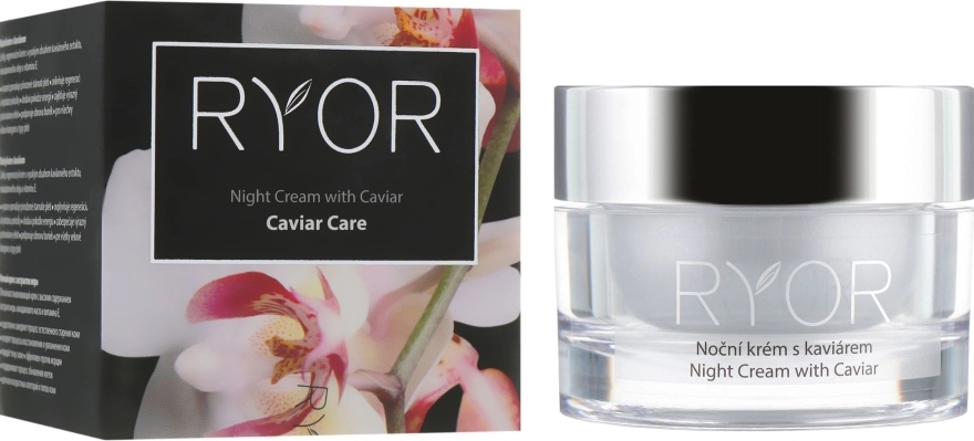 Ryor Ночной крем с экстрактом икры Night Cream With Caviar, 50ml - фото N1