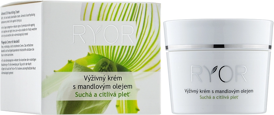 Ryor Питательный крем с миндальным маслом Face Care - фото N2