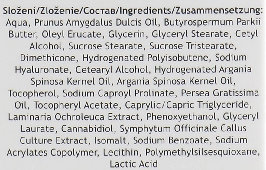 Ryor Конопляний живильний крем зі стовбуровими клітинами Cannabis Derma Care Nourishing Hemp Cream With Stem Cells - фото N4