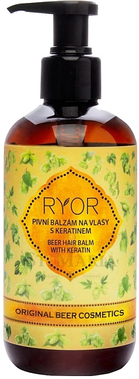 Ryor Пивний бальзам для волосся Original Beer Cosmetics - фото N1