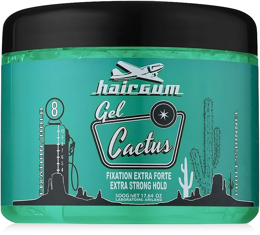 Hairgum УЦЕНКА Гель для стайлинга с экстрактом кактуса Cactus Fixing Gel * - фото N3