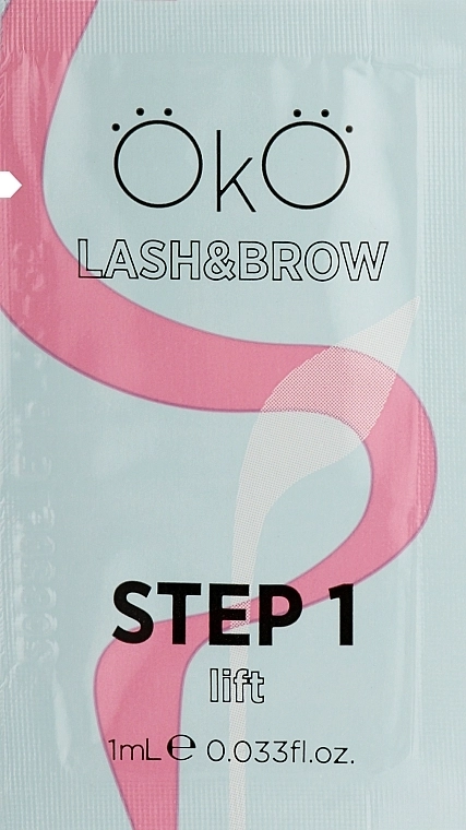 OkO Lash & Brow Step 1 Lift Средство для ламинирования ресниц и бровей - фото N1