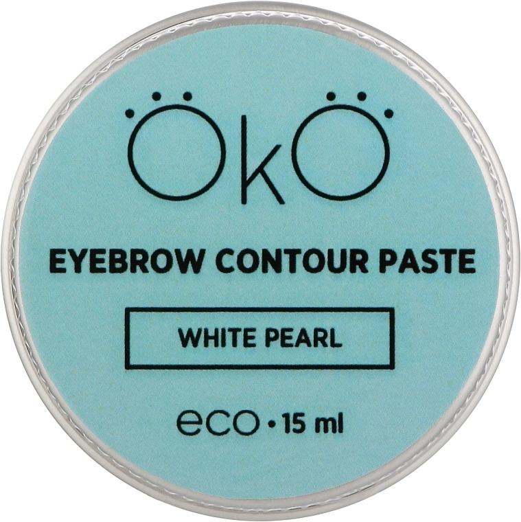 OkO Lash & Brow Паста для бровей Eyebrow Contour Paste White Pearl - фото N1