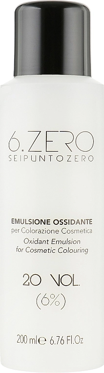 Seipuntozero Окиснювальна емульсія Scented Oxidant Emulsion 20 Volumes 6% - фото N1