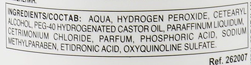 Seipuntozero Окиснювальна емульсія Scented Oxidant Emulsion 20 Volumes 6% - фото N5