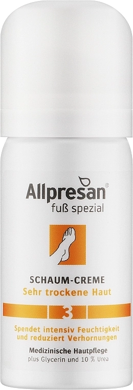 Allpresan Крем-пена для очень сухой и грубой кожи стоп Foot Special Schaum-Creme - фото N1