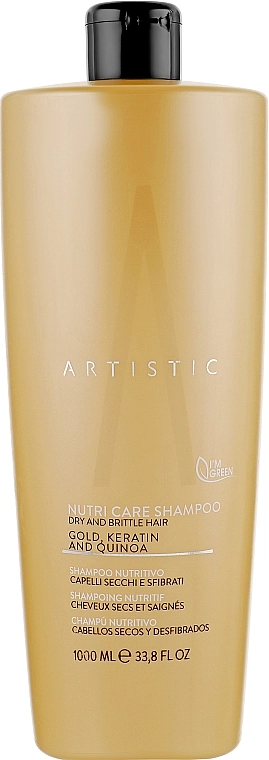 Artistic Hair Шампунь для сухого й ламкого волосся Nutri Care Shampoo - фото N3