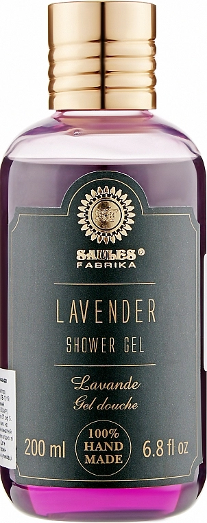 Saules Fabrika Гель для душа "Лаванда" Shower Gel - фото N1