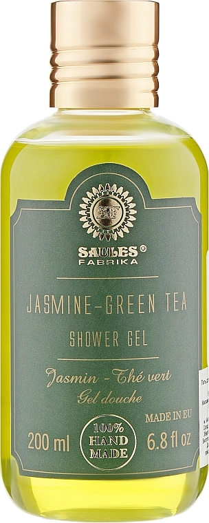 Saules Fabrika Гель для душу "Жасмин, зелений чай" Shower Gel - фото N1