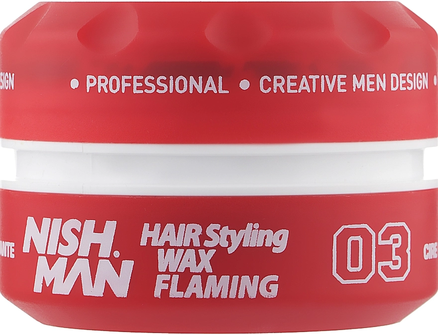 Nishman Воск для стилизации волос Hair Styling Wax 03 Flaming, 150ml - фото N1