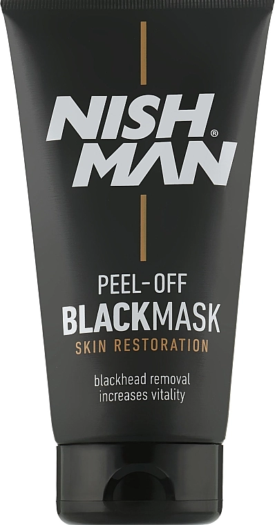 Nishman Черная маска для лица Peel-Off Black Mask - фото N1