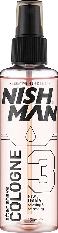 Nishman Одеколон після гоління New Nesly Cologne №3 - фото N1