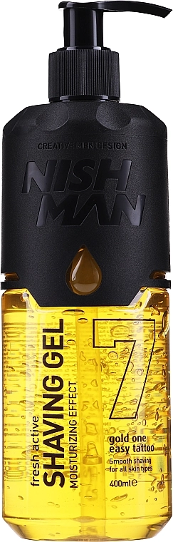 Nishman Гель для бритья Shaving Gel No.7 Gold One - фото N1