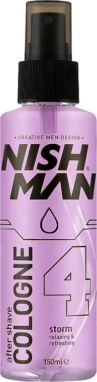 Nishman Одеколон після гоління Storm Cologne No.2 - фото N1