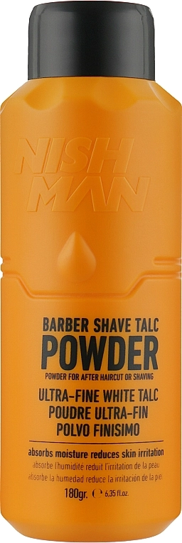 Nishman Тальк для шкіри Barber Shave Talc - фото N1