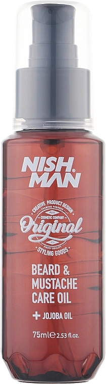 Nishman Масло для бороды Beard & Moustache Oil - фото N1