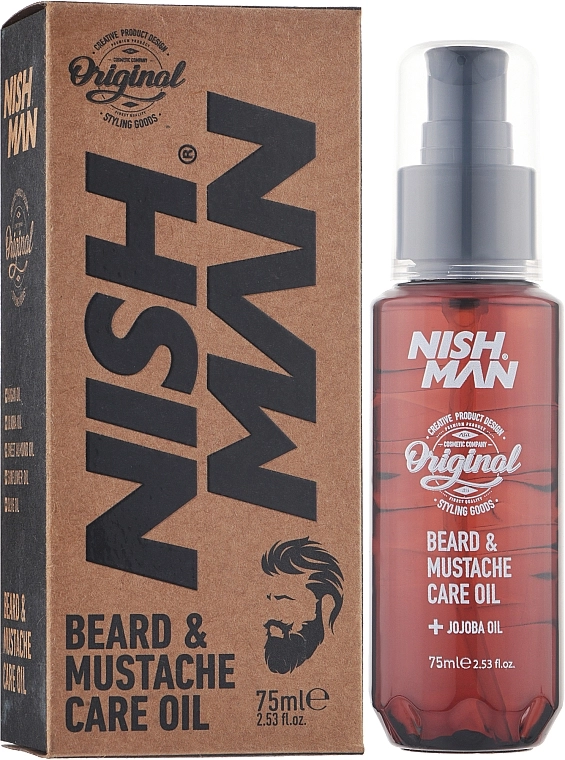 Nishman Масло для бороды Beard & Moustache Oil - фото N2