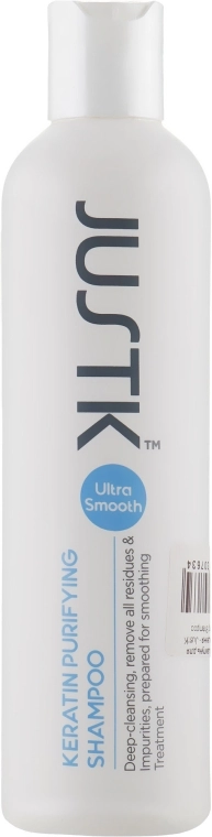 JustK Кератиновий шампунь для глибокого очищення Keratin Purifying Shampoo - фото N1