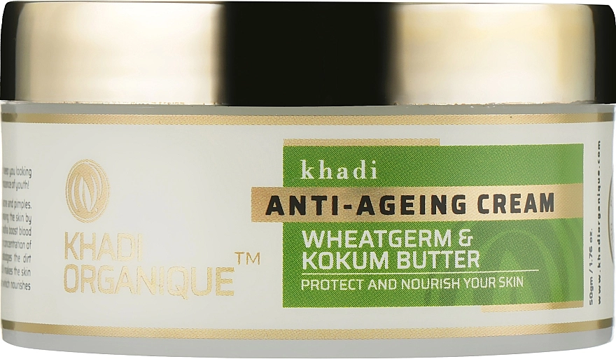 Khadi Organique Омолоджувальний натуральний крем від зморщок і пігментних плям Anti-Ageing Cream - фото N1