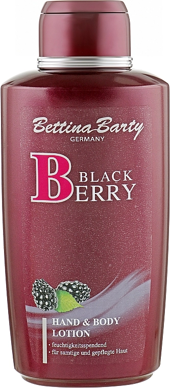 Bettina Barty Лосьйон для рук і тіла "Ожина" Black Berry Hand & Body Lotion - фото N1