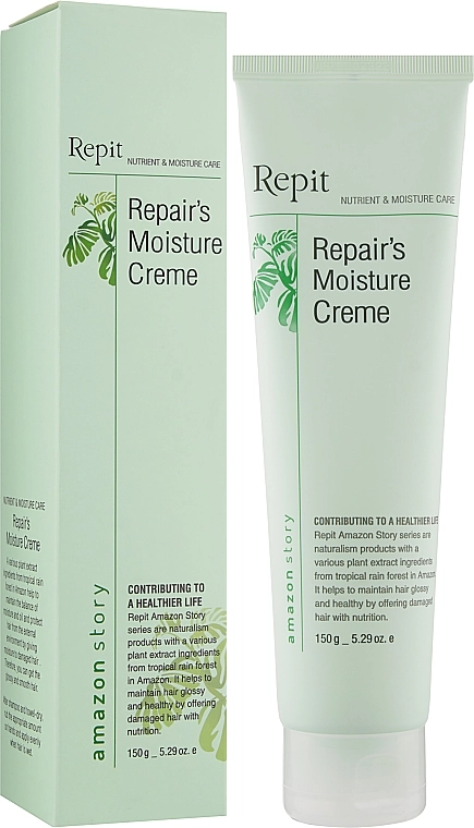 Repit Крем для волос увлажняющий Repair's Moisture Creme Amazon Story - фото N2