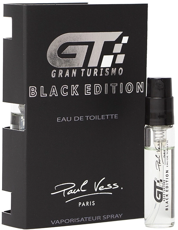 Paul Vess Gran Turismo Black Edition Туалетна вода (пробник) - фото N1