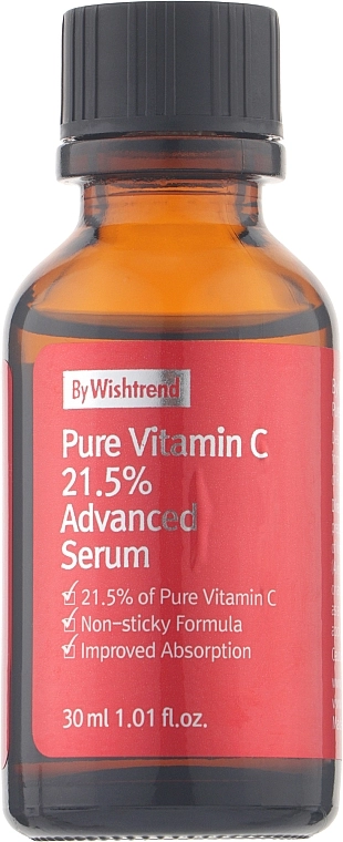 By Wishtrend Концентрированная сыворотка для лица с витамином С Pure Vitamin C 21.5% Advanced Serum - фото N1