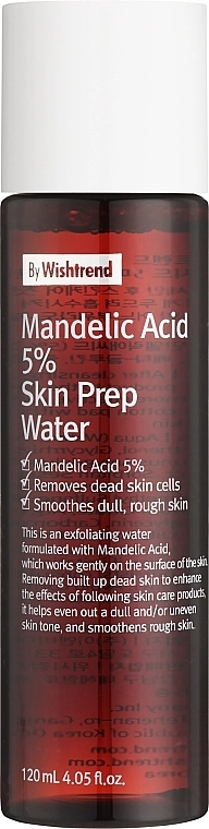 By Wishtrend Косметическая вода с миндальной кислотой Mandelic Acid 5% Prep Water - фото N1