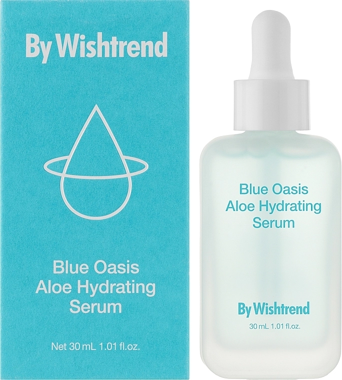 By Wishtrend Зволожуюча сироватка з екстрактом алоє Blue Oasis Aloe Hydrating Serum - фото N2