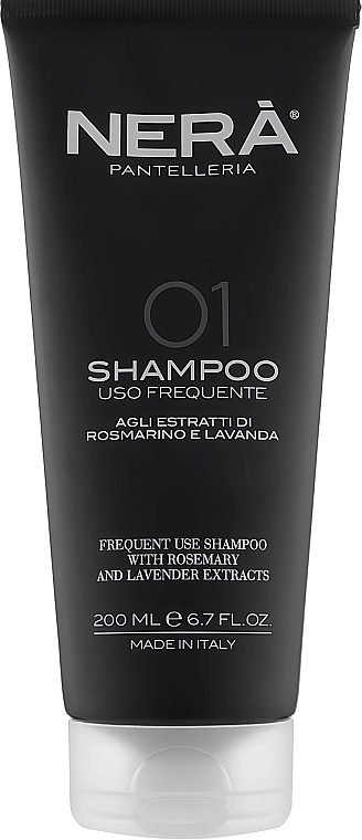 Nera Pantelleria Шампунь для ежедневного применения 01 Frequent Use Shampoo With Rosemary And Lavender Extracts - фото N1