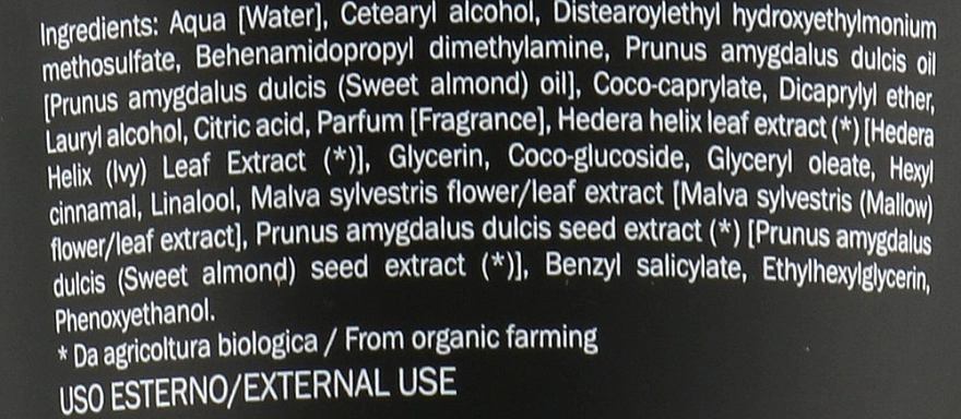 Nera Pantelleria Відновлювальний кондиціонер для волосся 23 Nourishing Conditioner With Sweet Almond Extract - фото N3