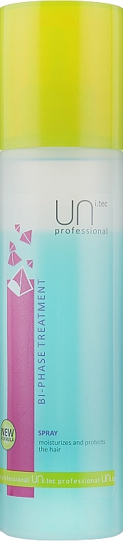 UNi.tec professional Спрей для волос увлажняющий с УФ-фильтрами Bi-Phase Treatment - фото N1