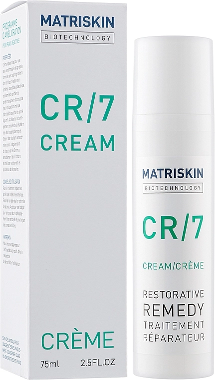 Matriskin Восстанавливающий заживляющий крем для лица CR7 Cream - фото N2