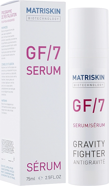 Matriskin Антигравитационная сыворотка для шеи и декольте GF7 Serum - фото N2