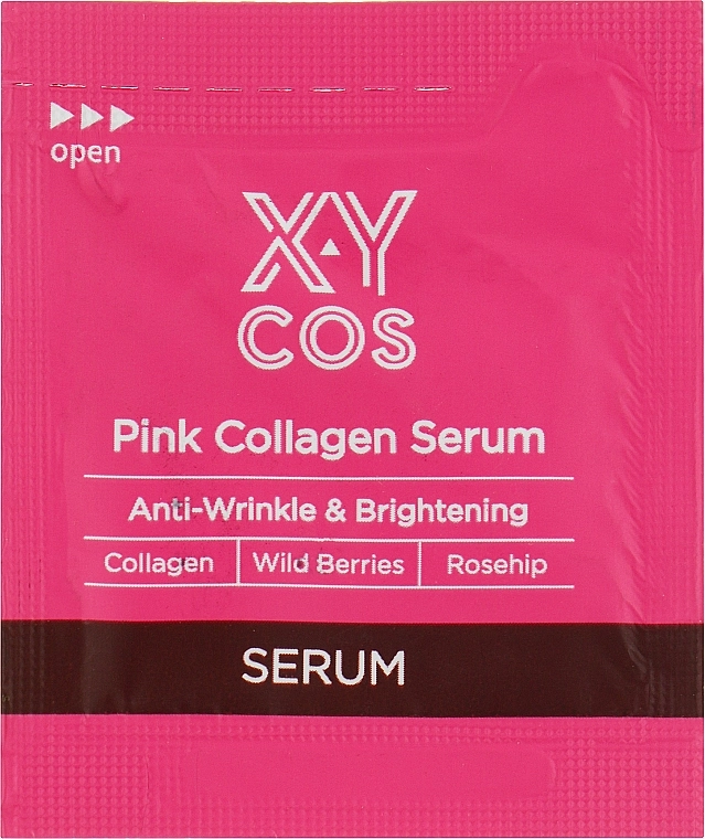XYCos Увлажняющая сыворотка для лица с коллагеном Pink Collagen Serum (пробник), 2ml - фото N1