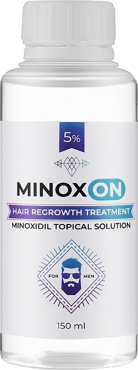 Лосьйон для росту волосся 5% - MINOXON Hair Regrowth Treatment Minoxidil Topical Solution 5%, 50 мл - фото N3
