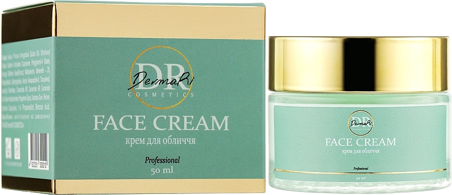 DermaRi Крем для обличчя Face Cream SPF 20 - фото N2