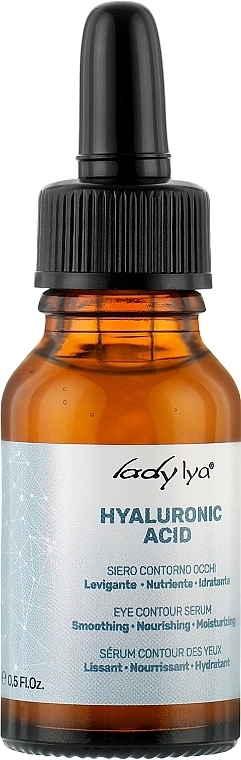 Ladylya Bio Сироватка для повік зволожувальна з гіалуроновою кислотою Lady Lya Hyaluronic Acid Serum - фото N1