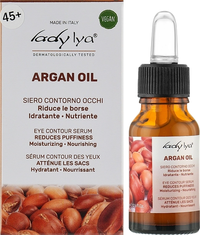 Ladylya Bio Сироватка для повік живильна з аргановою олією Lady Lya Argan Oil Serum - фото N2