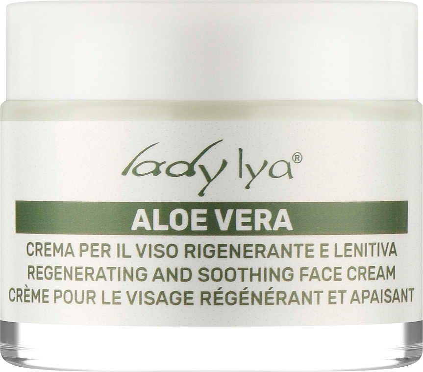 Ladylya Bio Крем для обличчя заспокійливий "Алое вера" Lady Lya Face Cream - фото N1