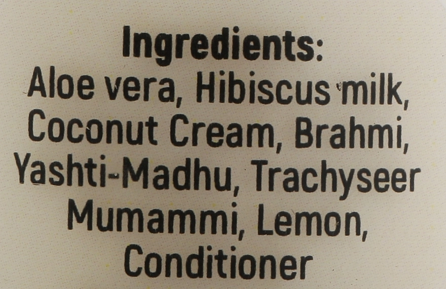 Khadi Swati Трав'яний кондиціонер для волосся "Соєвий білок" Herbal Hair Conditioner (міні) - фото N2