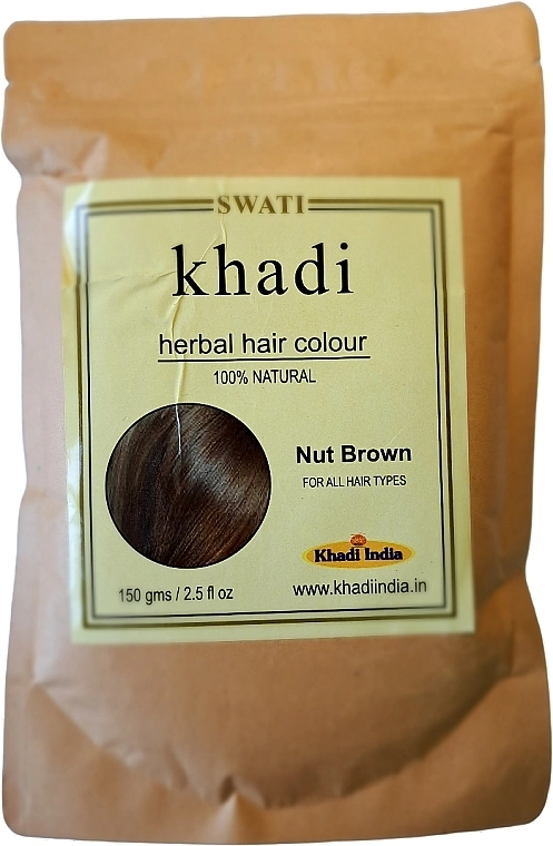 Khadi Swati Траф'яна фарба для волосся Herbal Hair Colour - фото N1
