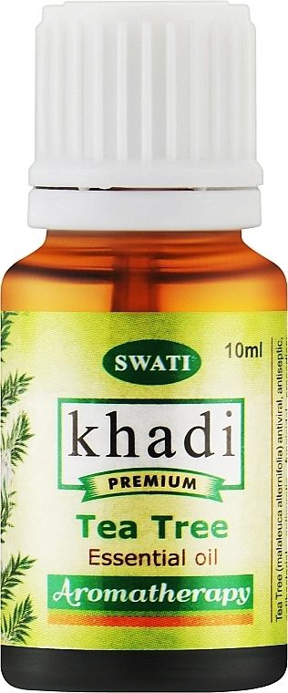 Khadi Swati Ефірна олія "Чайне дерево" Premium Essential Oil - фото N1