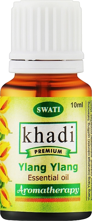 Khadi Swati Эфирное масло "Иланг-Иланг" Premium Essential Oil - фото N1