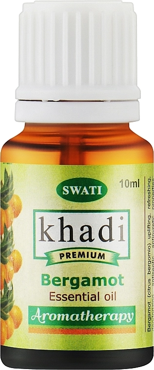 Khadi Swati Эфирное масло "Бергамот" Premium Essential Oil - фото N1