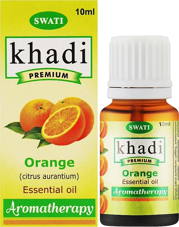 Khadi Swati Эфирное масло "Апельсин" Premium Essential Oil - фото N2